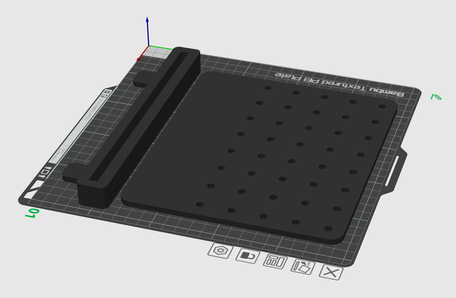 Countertop Pegboard Display