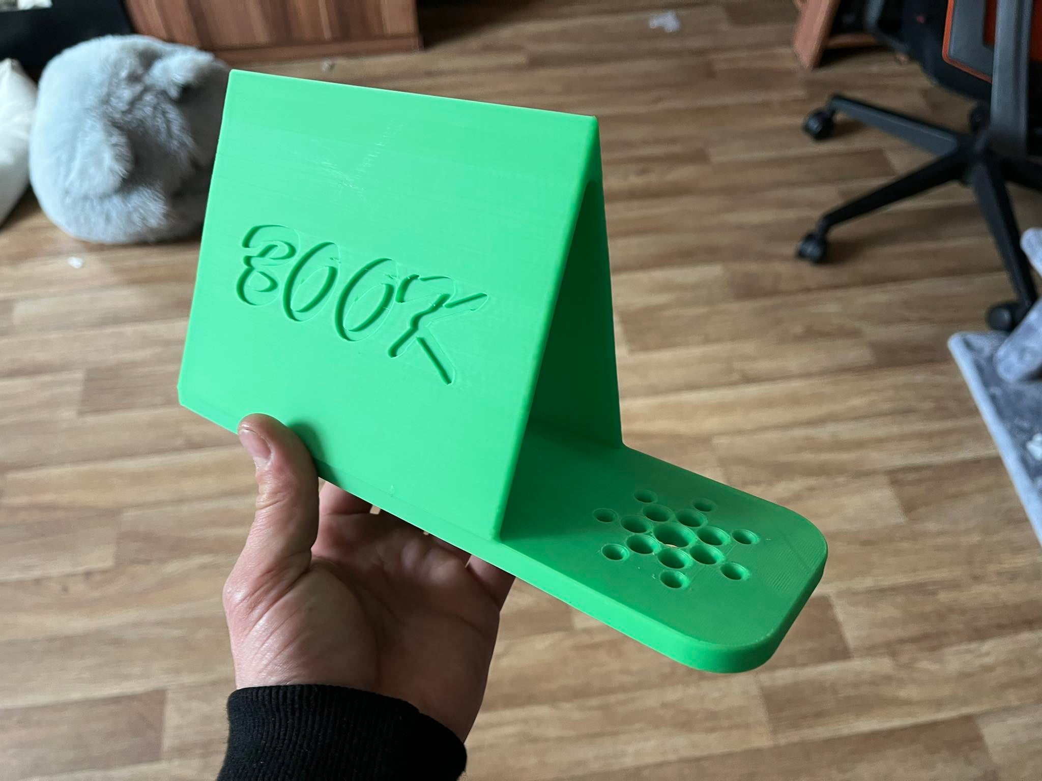 Holder for a read book and a mug of tea