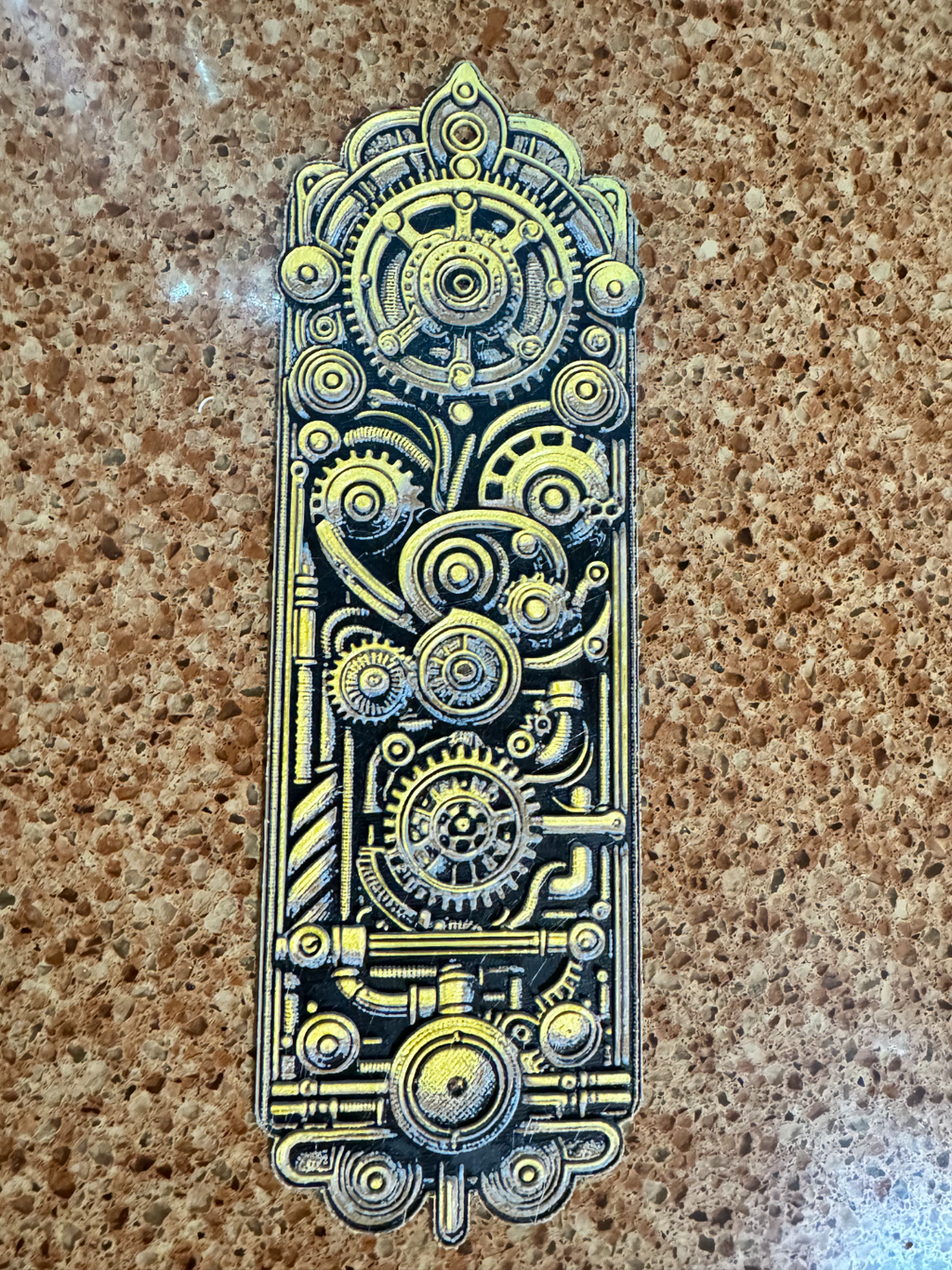 Steampunk Bookmark (HueForge)
