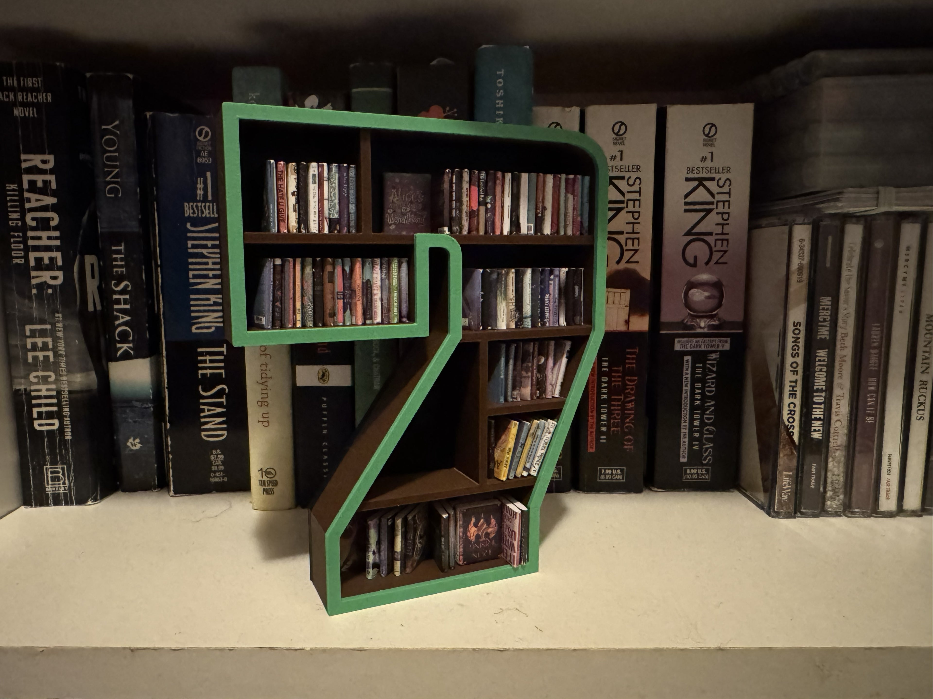 Alphabet & Number Mini Bookshelves: A-Z & 0-9 Set