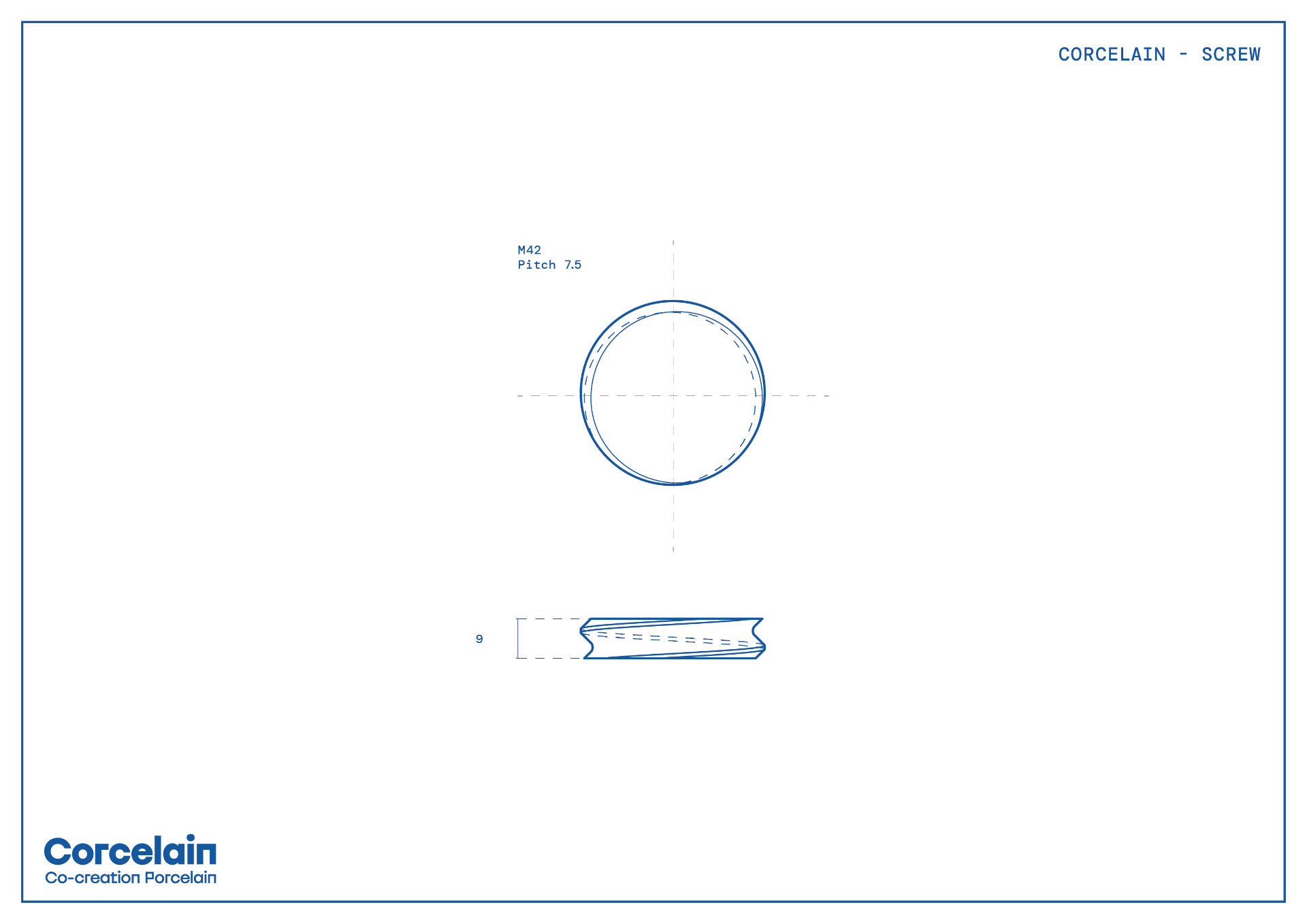 Corcelain - Screw(long / short)
