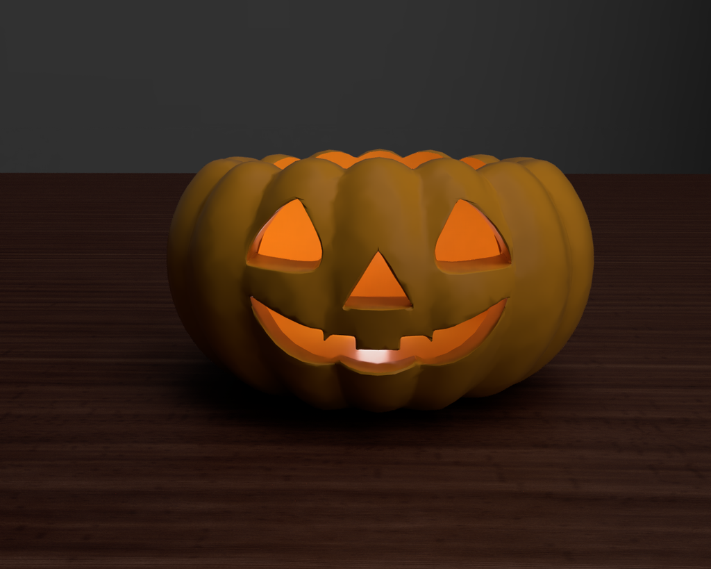 Halloween pumpkin candle/tealight/lamp