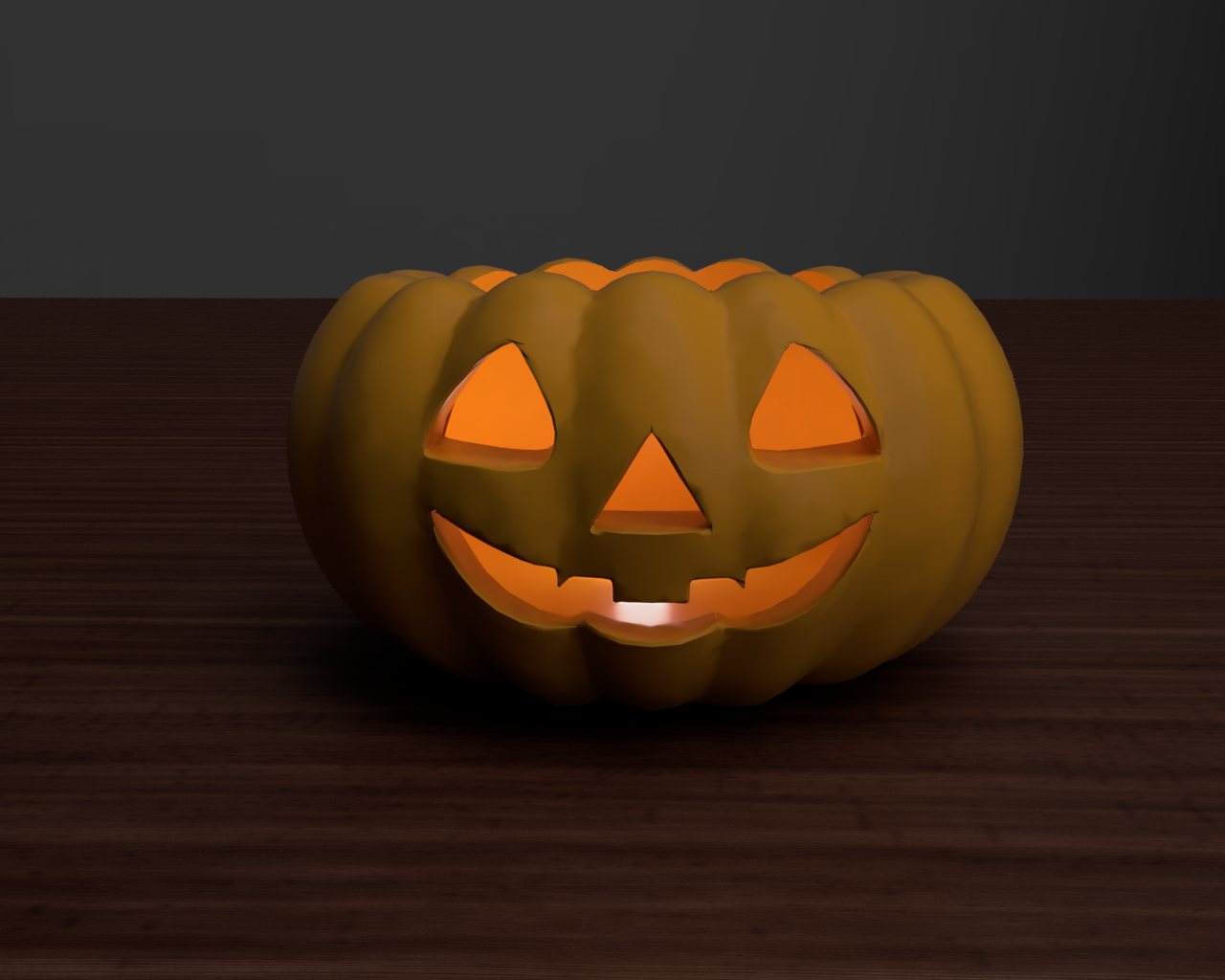 Halloween pumpkin candle/tealight/lamp