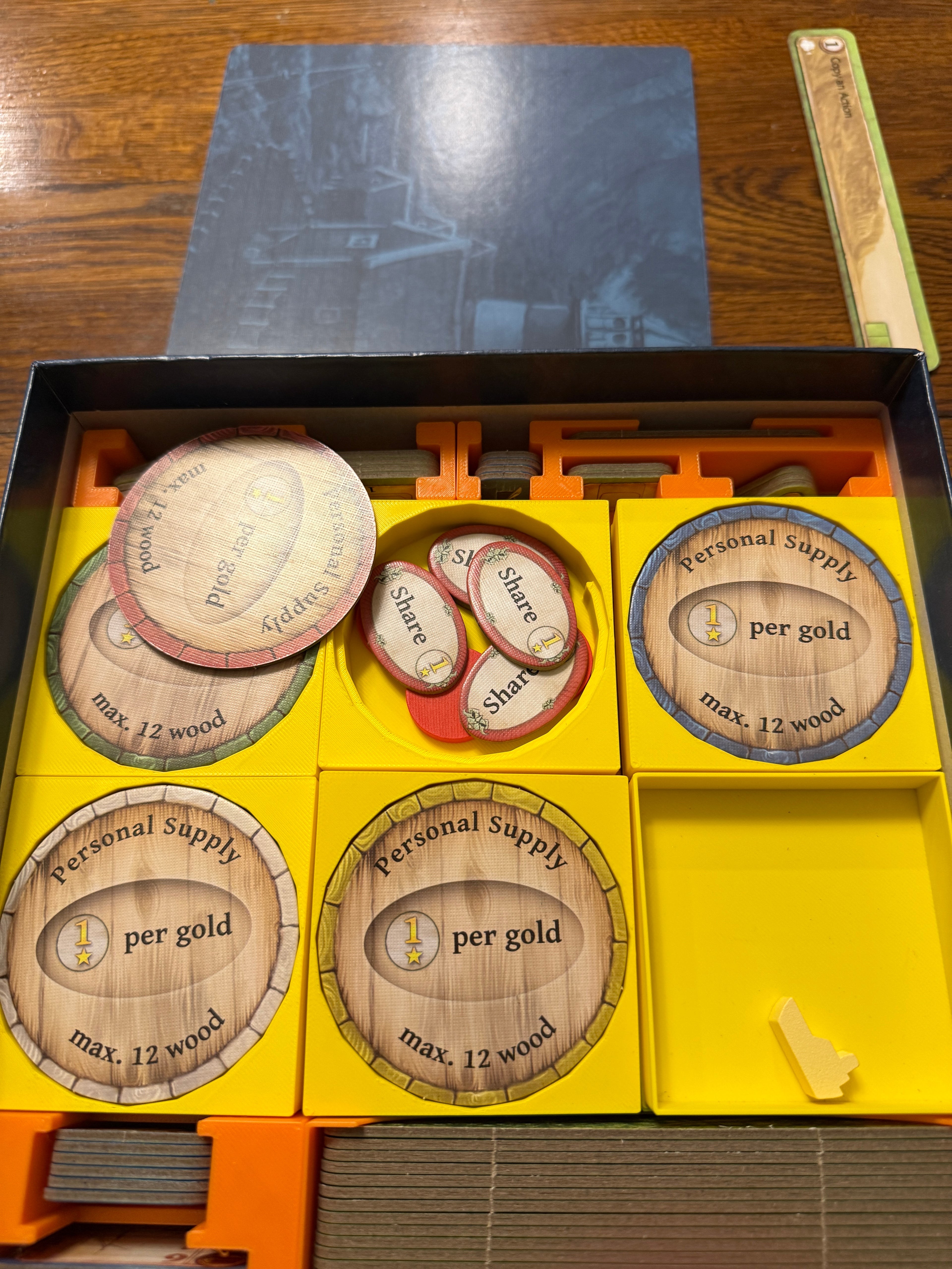 Nusfjord Big Box Board Game Insert