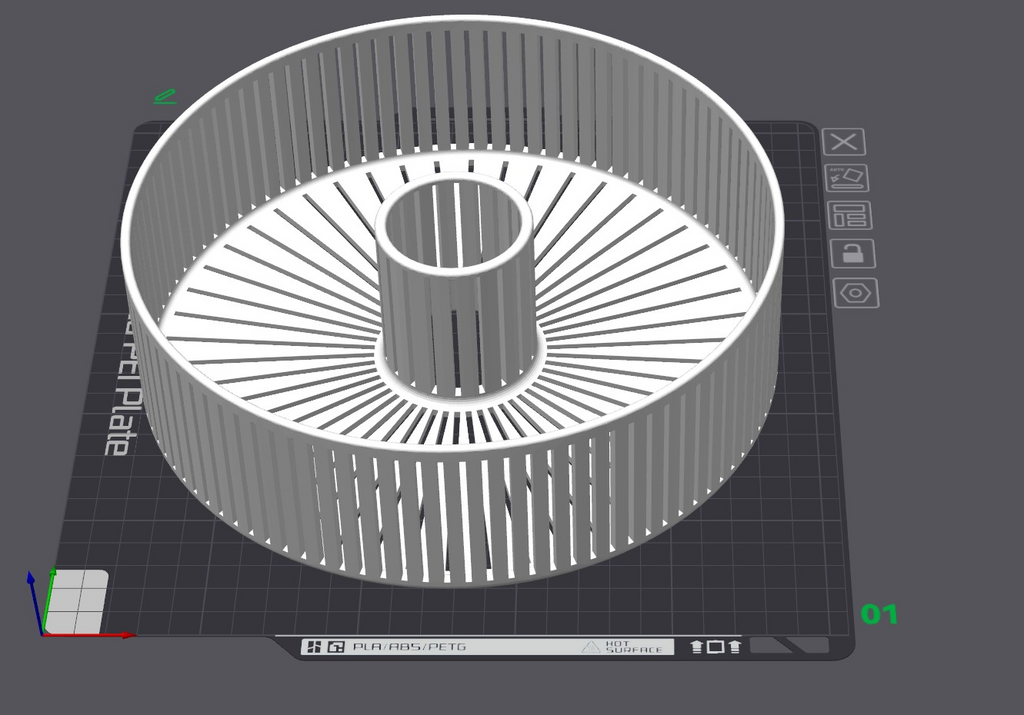 Dehydrator basket for silica gel