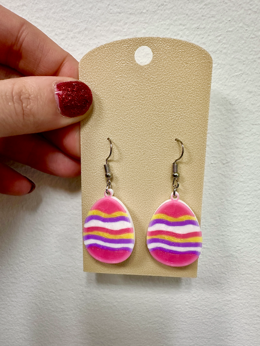 Easter Egg Earrings - Commercial Use