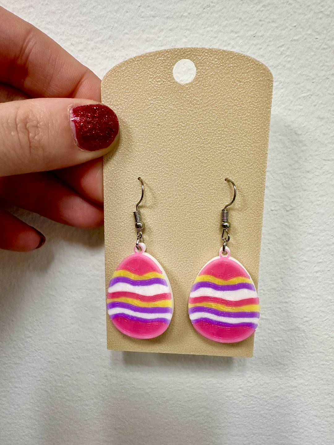 Easter Egg Earrings - Commercial Use