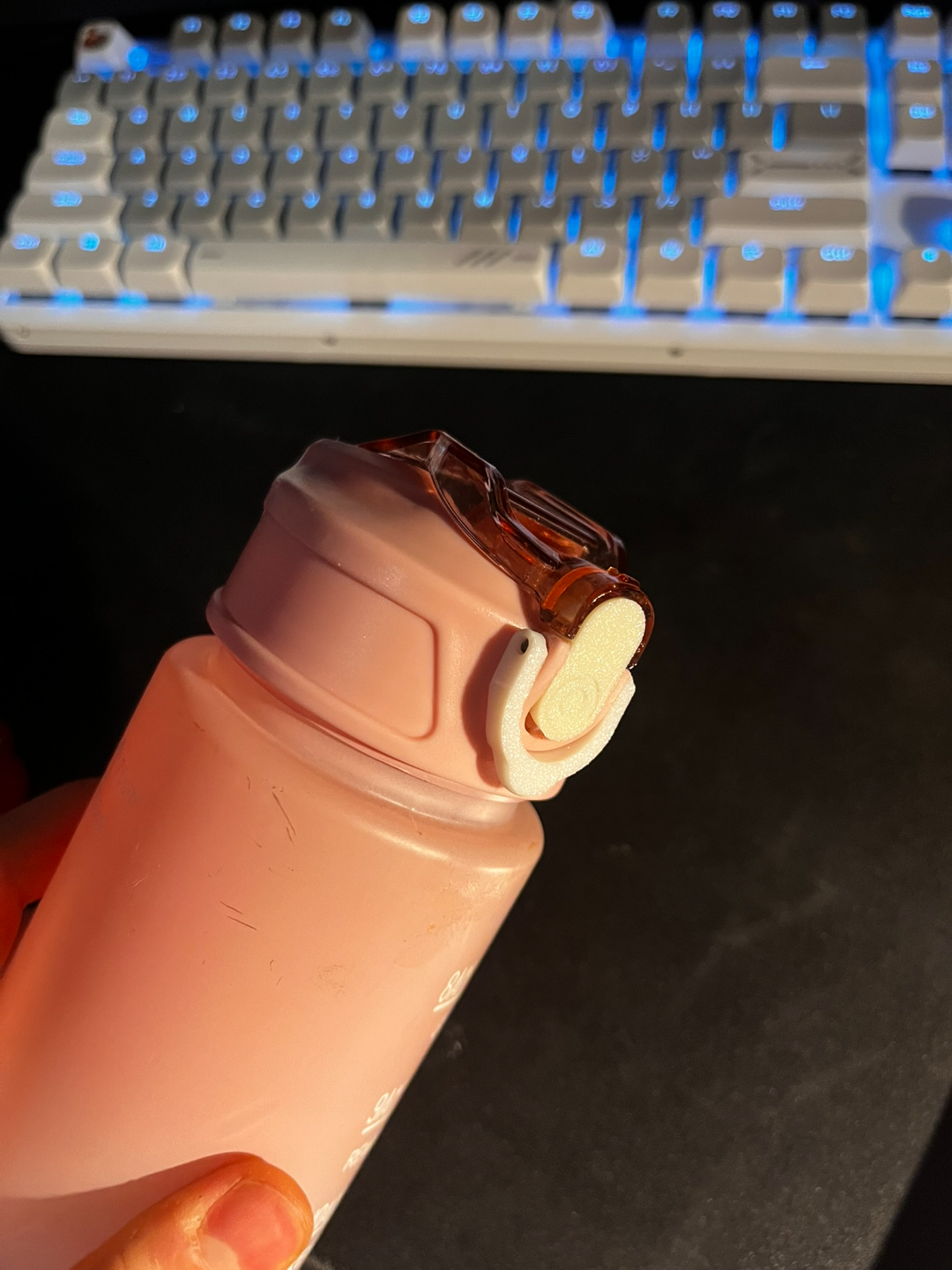 water bottle lock and cover replacement