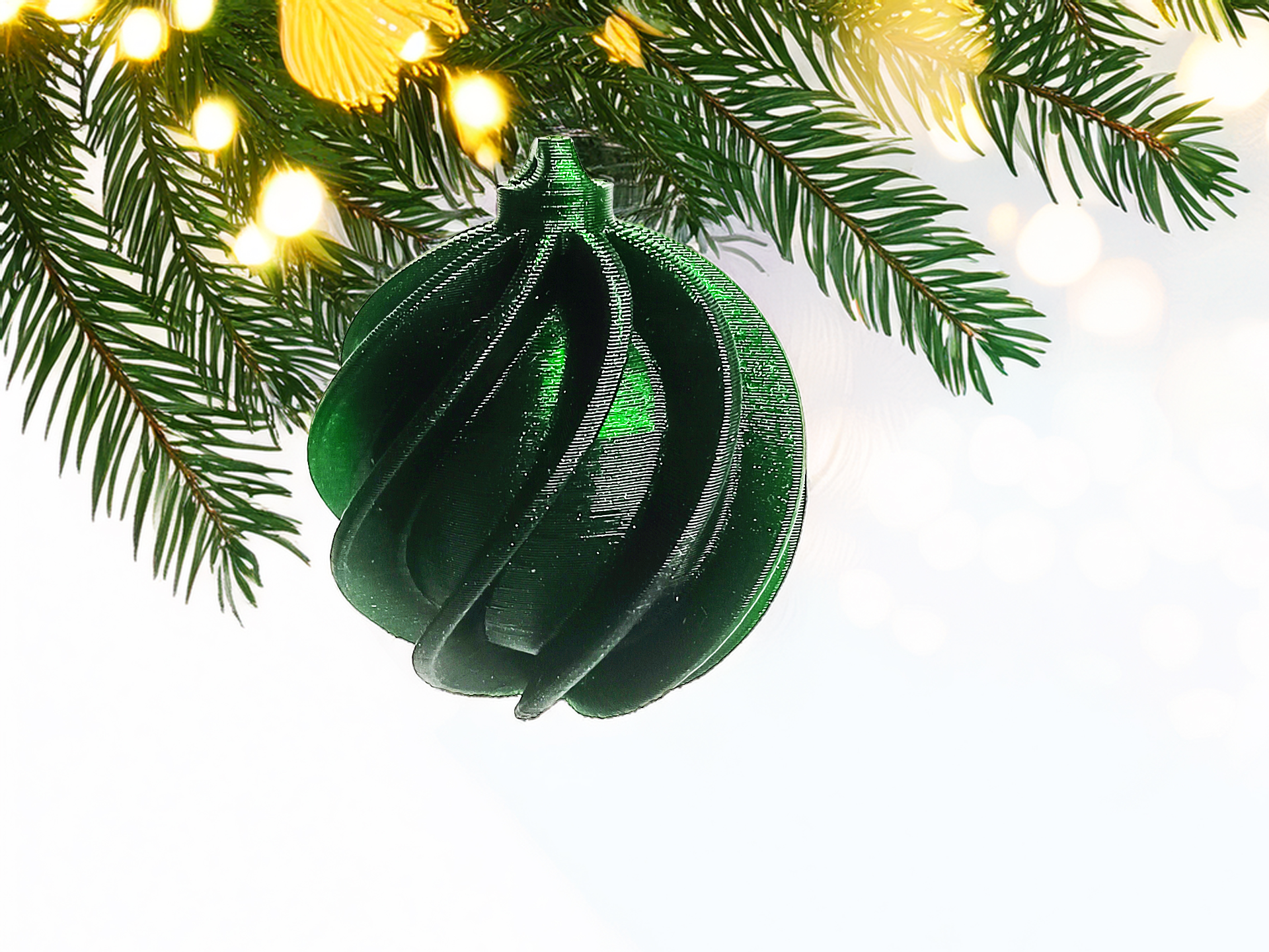 Christmas Ball, full body with ribs