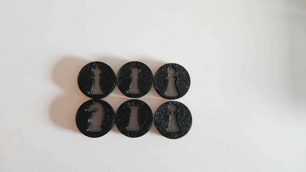 Chess figures, pieces
