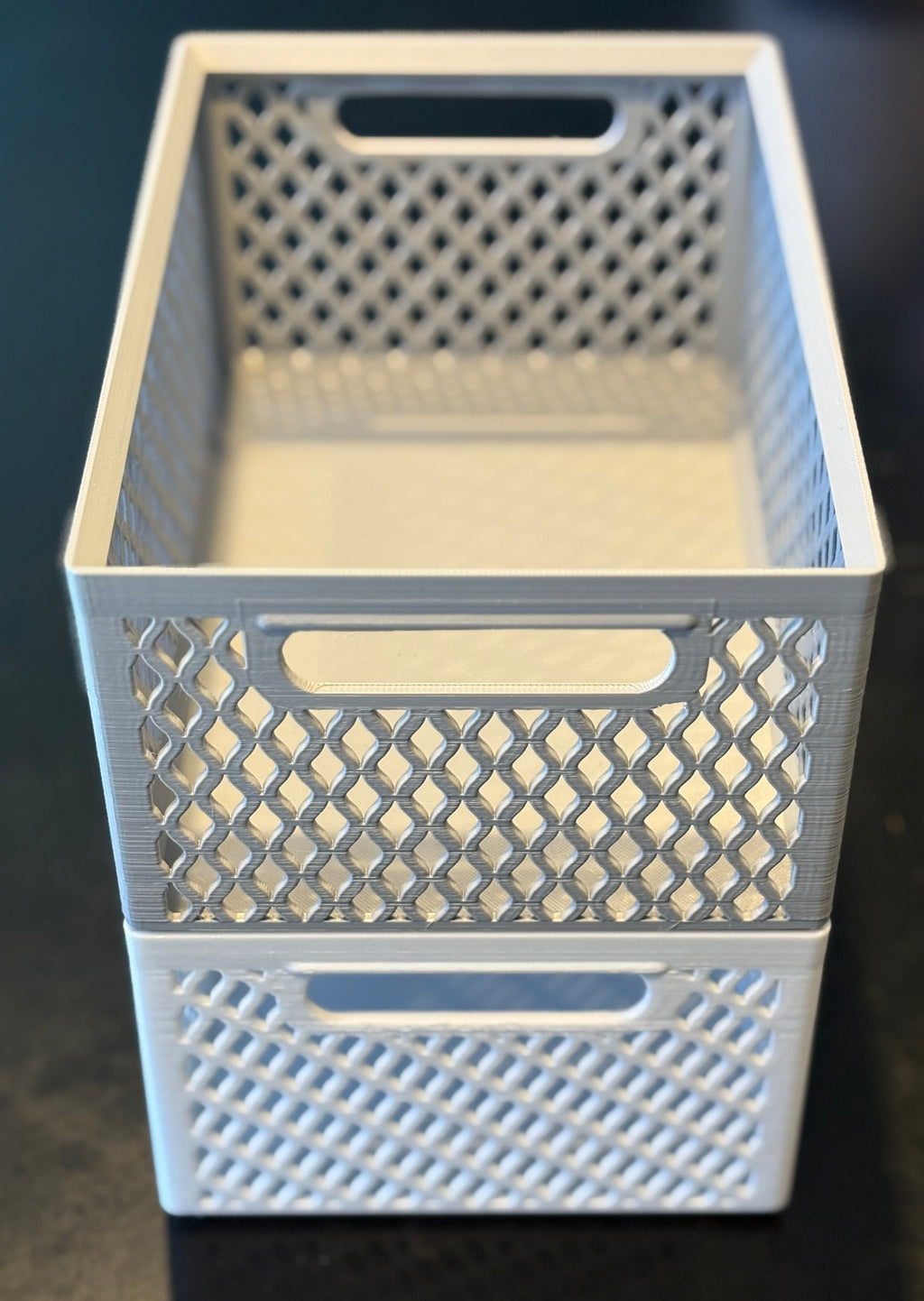 Stackable Decorative Basket - Navette