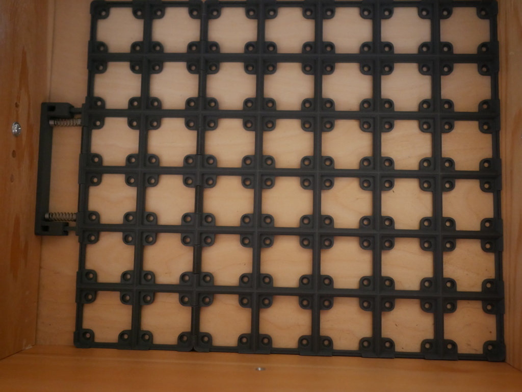 Gridfinity Baseplate Spring Holder