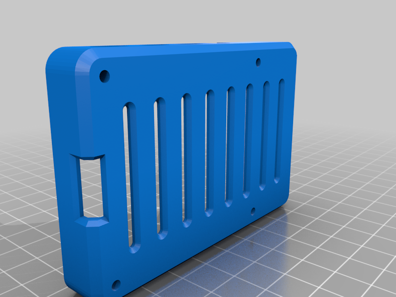 Raspberry Pi 4 Case + Fan - For Waveshare 2CH CAN HAT
