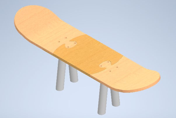 Skateboard Stool/Chair 732mm (28")