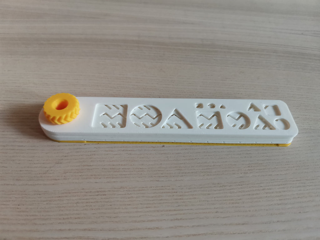 Foldable Modular Ruler & Stencil Set