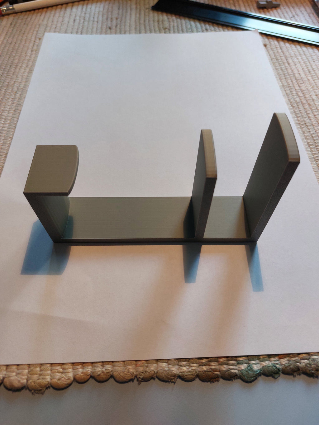 Shelf cable holder