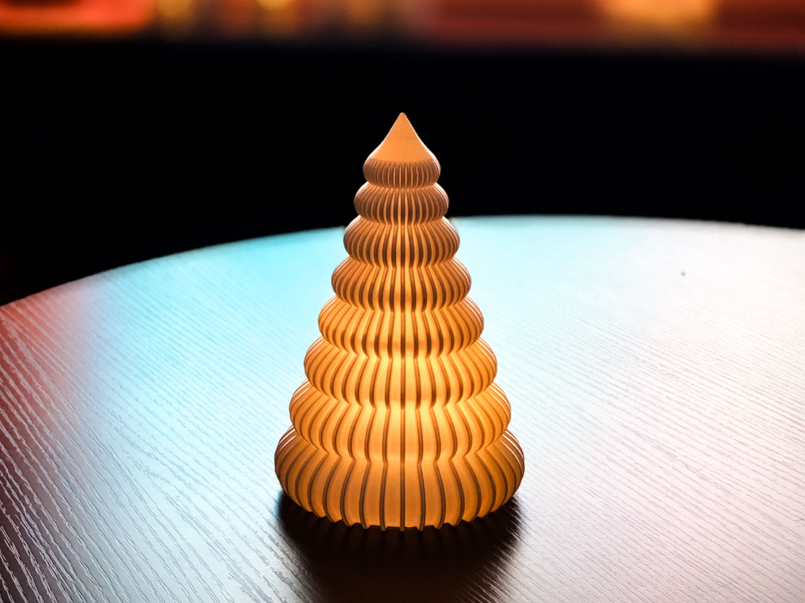 Christmas Gerippter LED-Tannenbaum