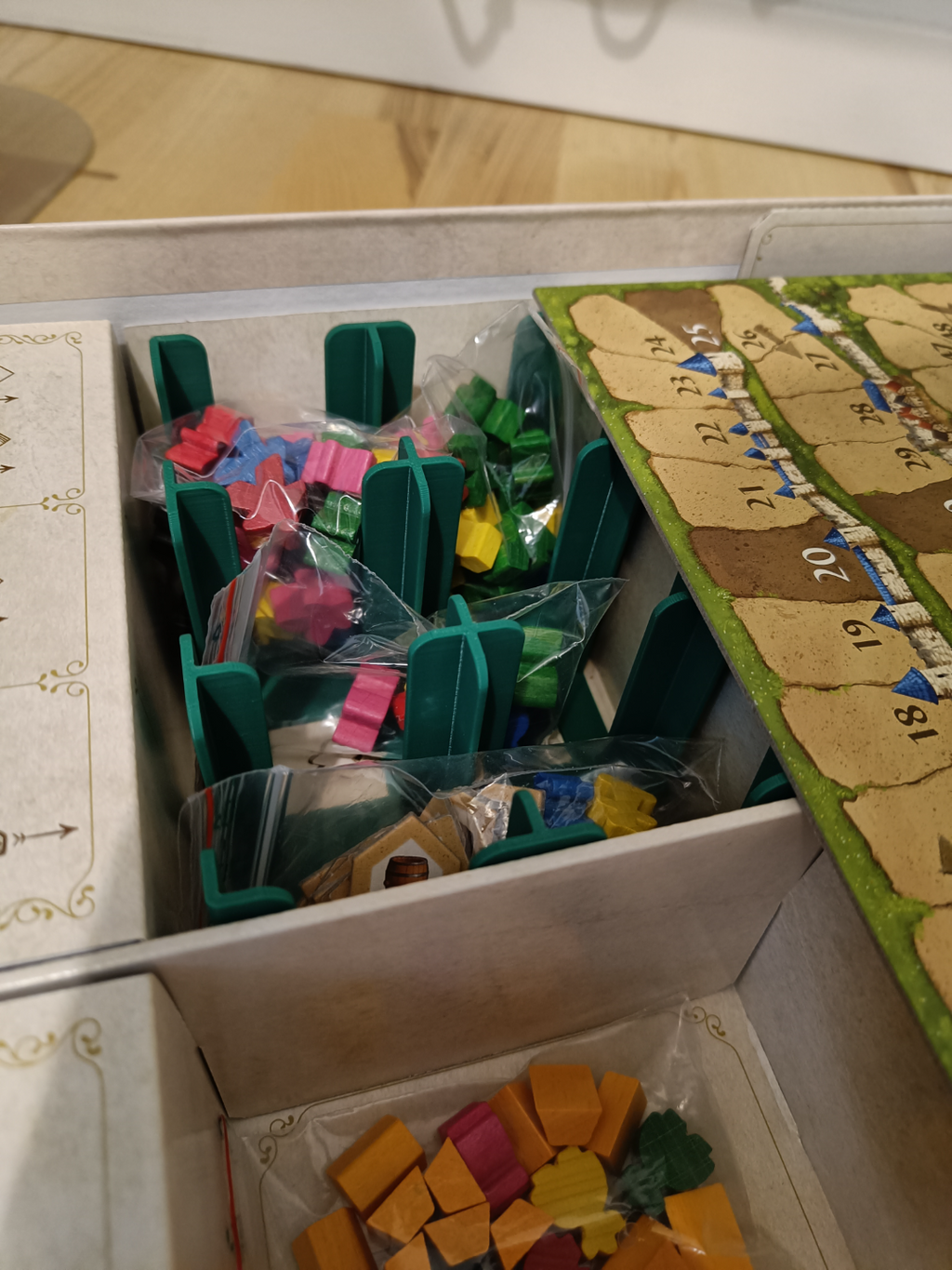 Carcassonne tile holder - perfect for big box