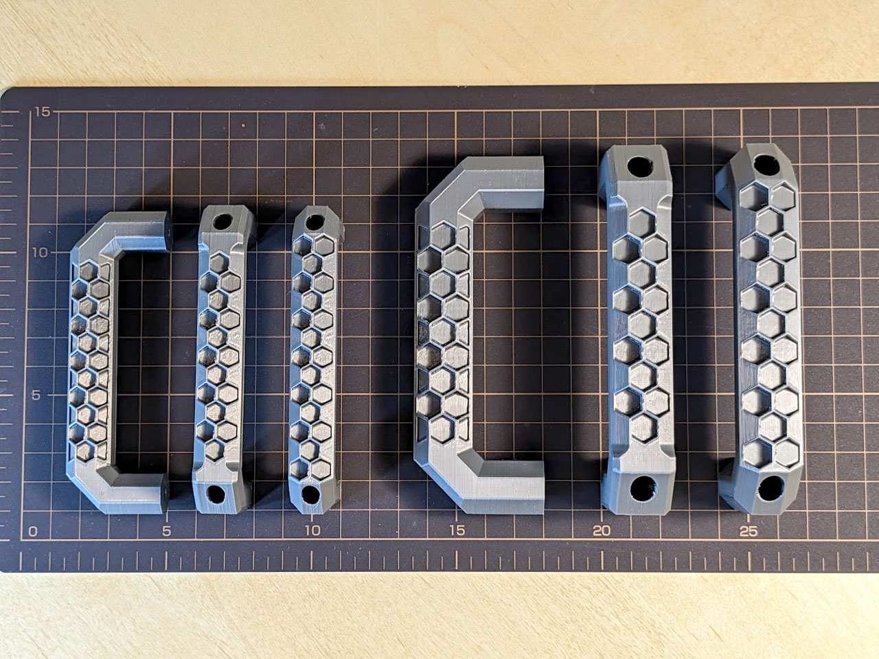 Hex Pattern Handle Collection