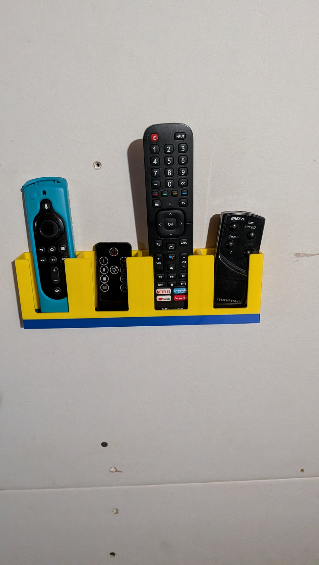 Remote Control Holder for 2 / 3 / 4 / 5 remotes