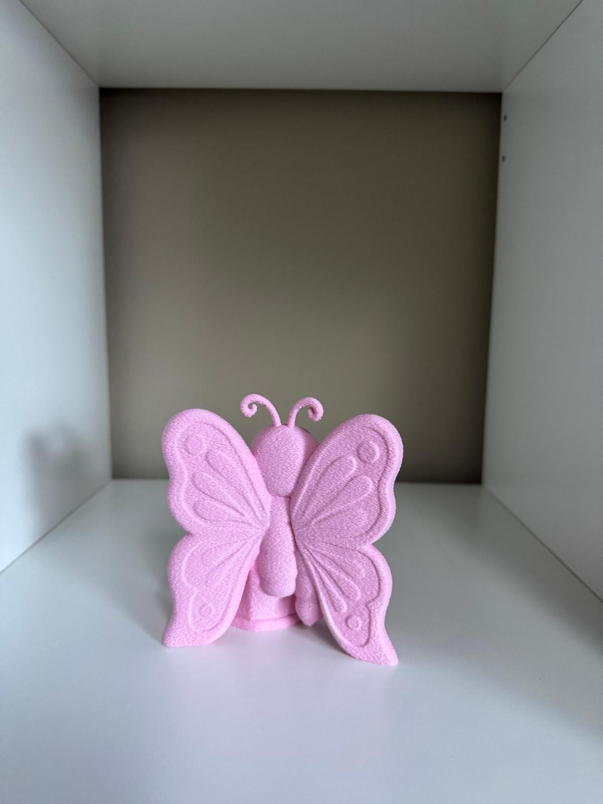 Butterfly and Heart Planter