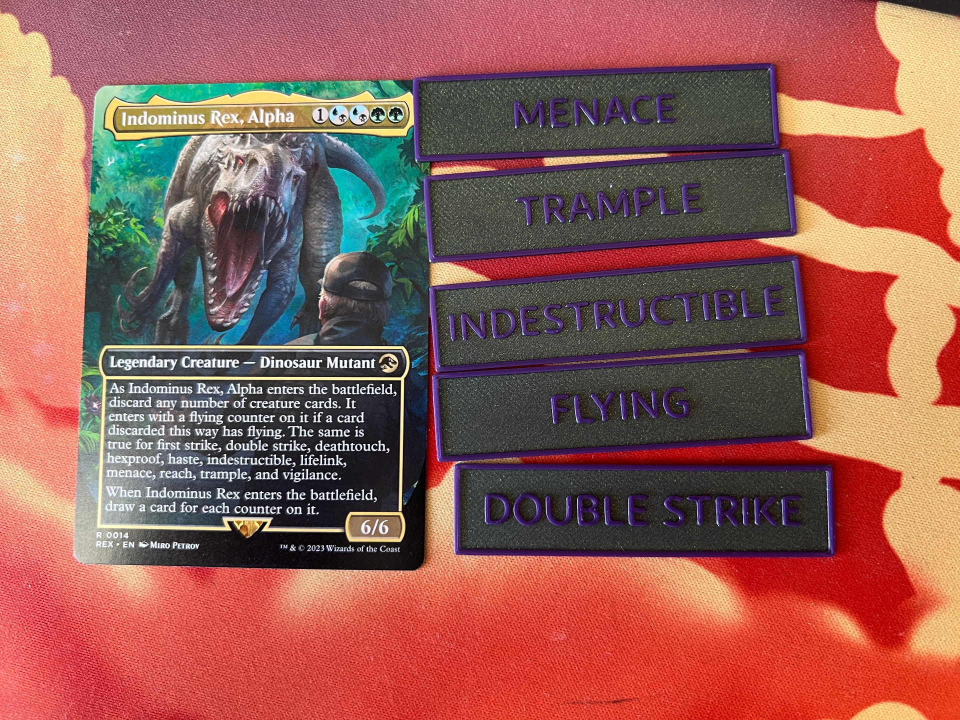 MTG Indominus Rex Ability Counters