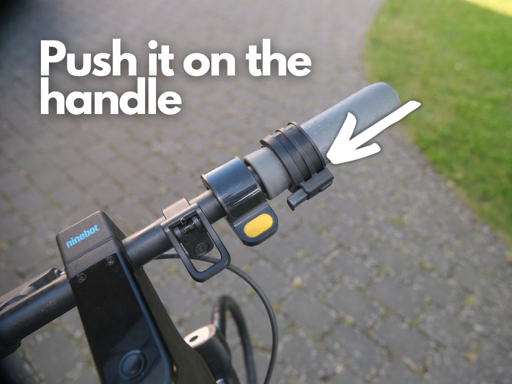 E-Roller Gashebel Halter / Throttle Lock Tempomat