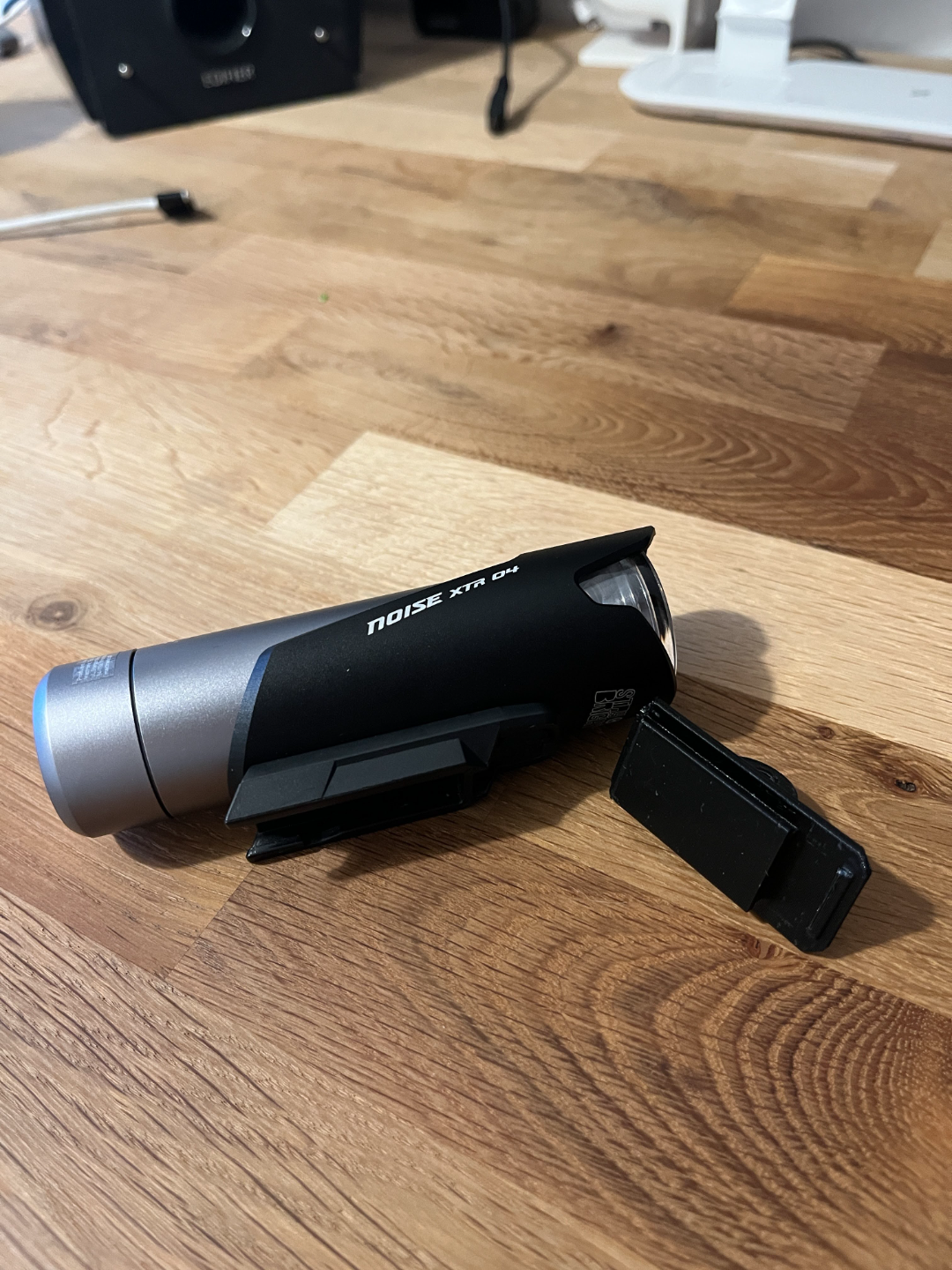 Bike light Mactronic Noise XTR 04 adapter GOPRO