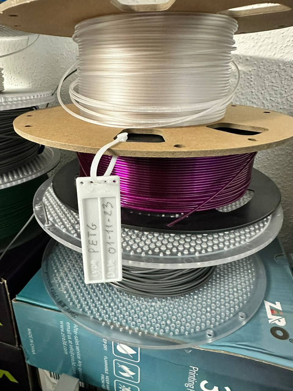 LABEL FILAMENT COIL