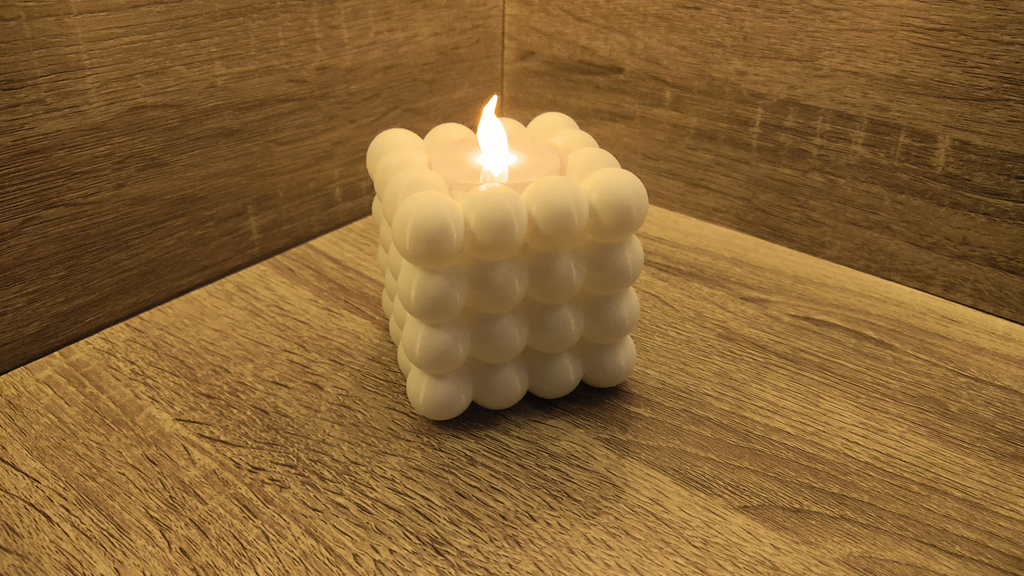 Bougeoir à bulles