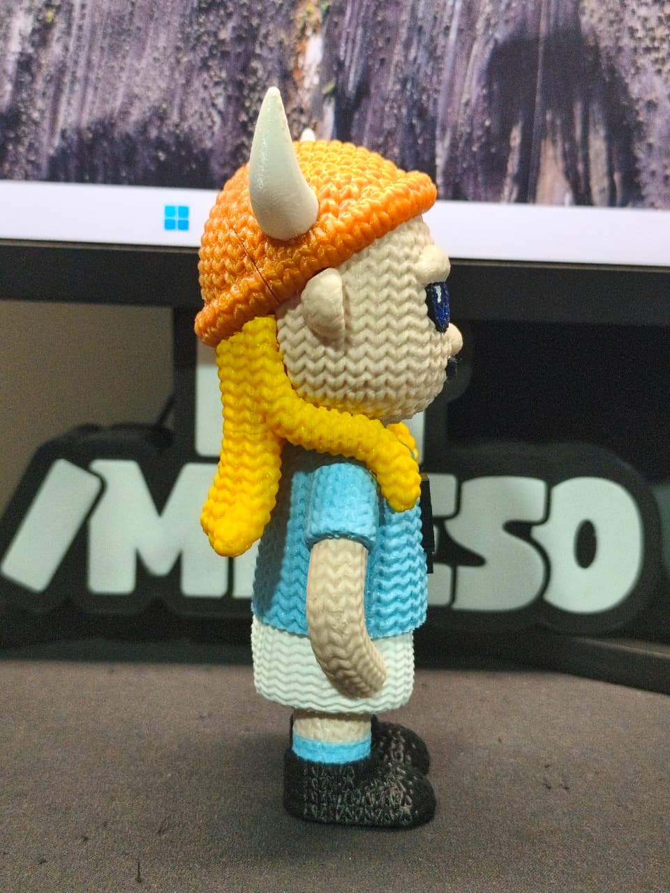 Erling Haaland Viking - Amigurumi/Crochet