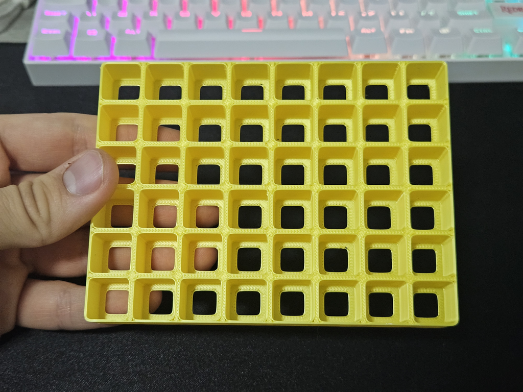Parametric Grid Organizer for Marker Bags & Cases