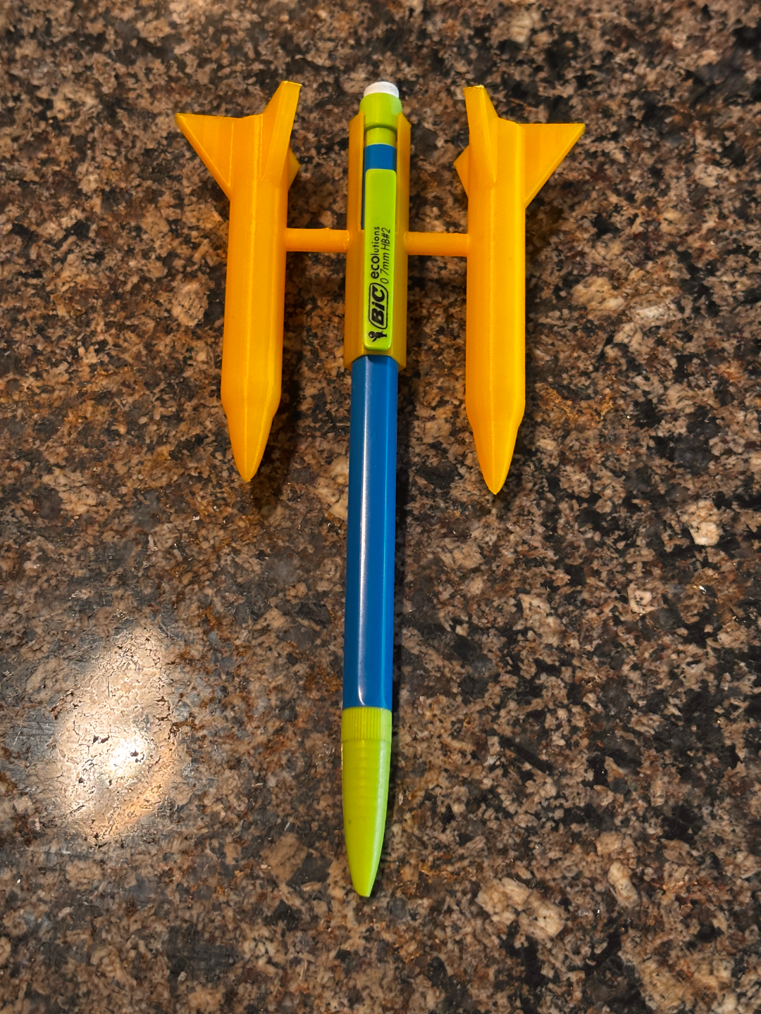 7mm Bic Mechanical Pencil Rocket Attachment
