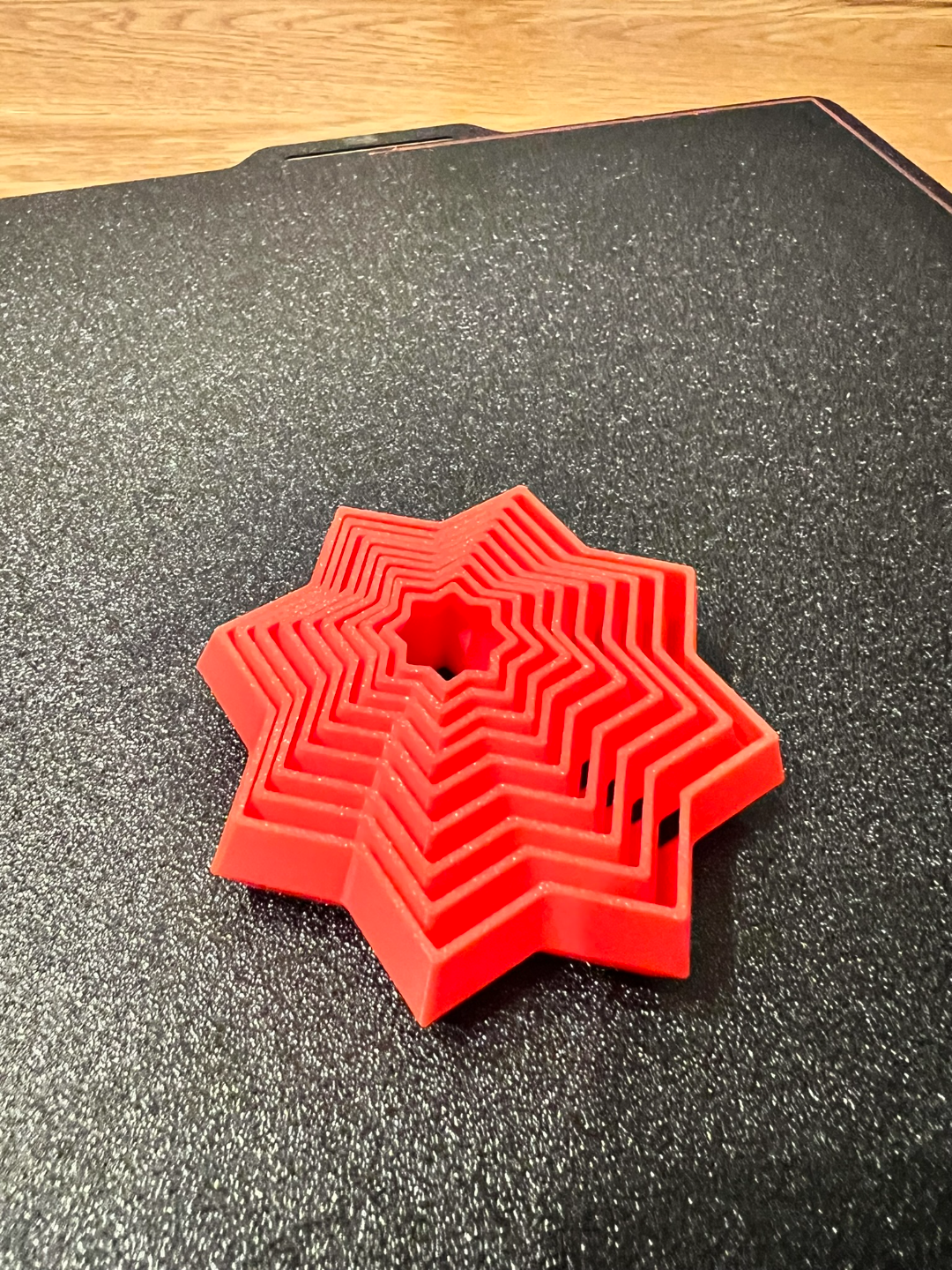 fidget star print in place