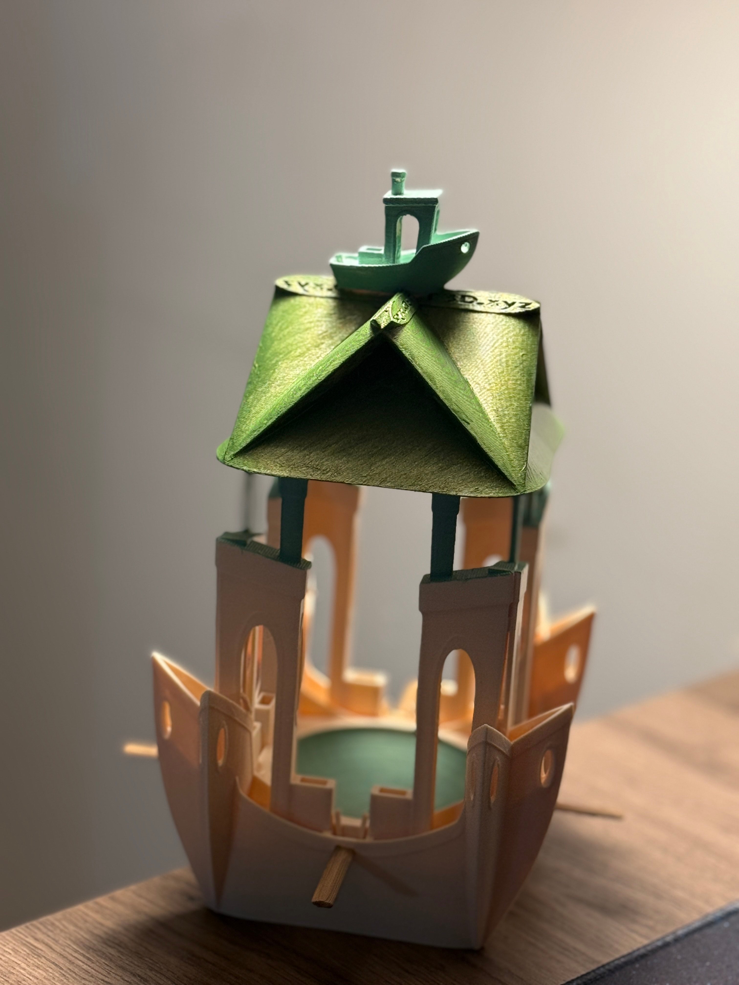 Bird Feeder Benchy v1
