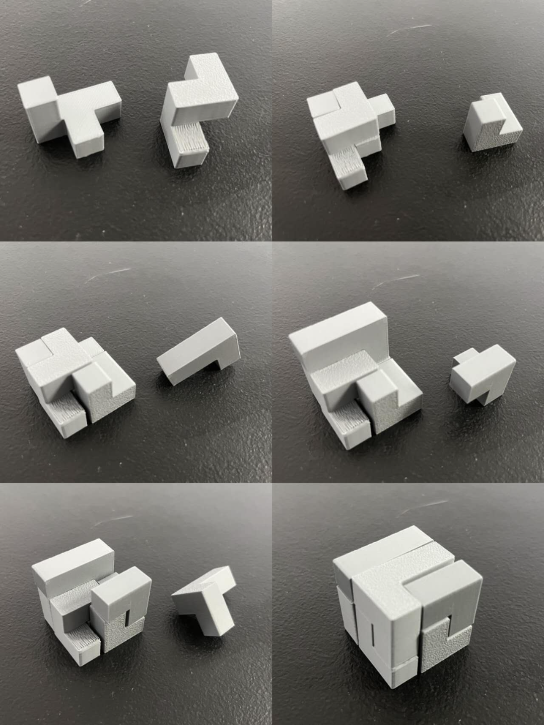3*3*3 6-piece Mikusiński Cube puzzle
