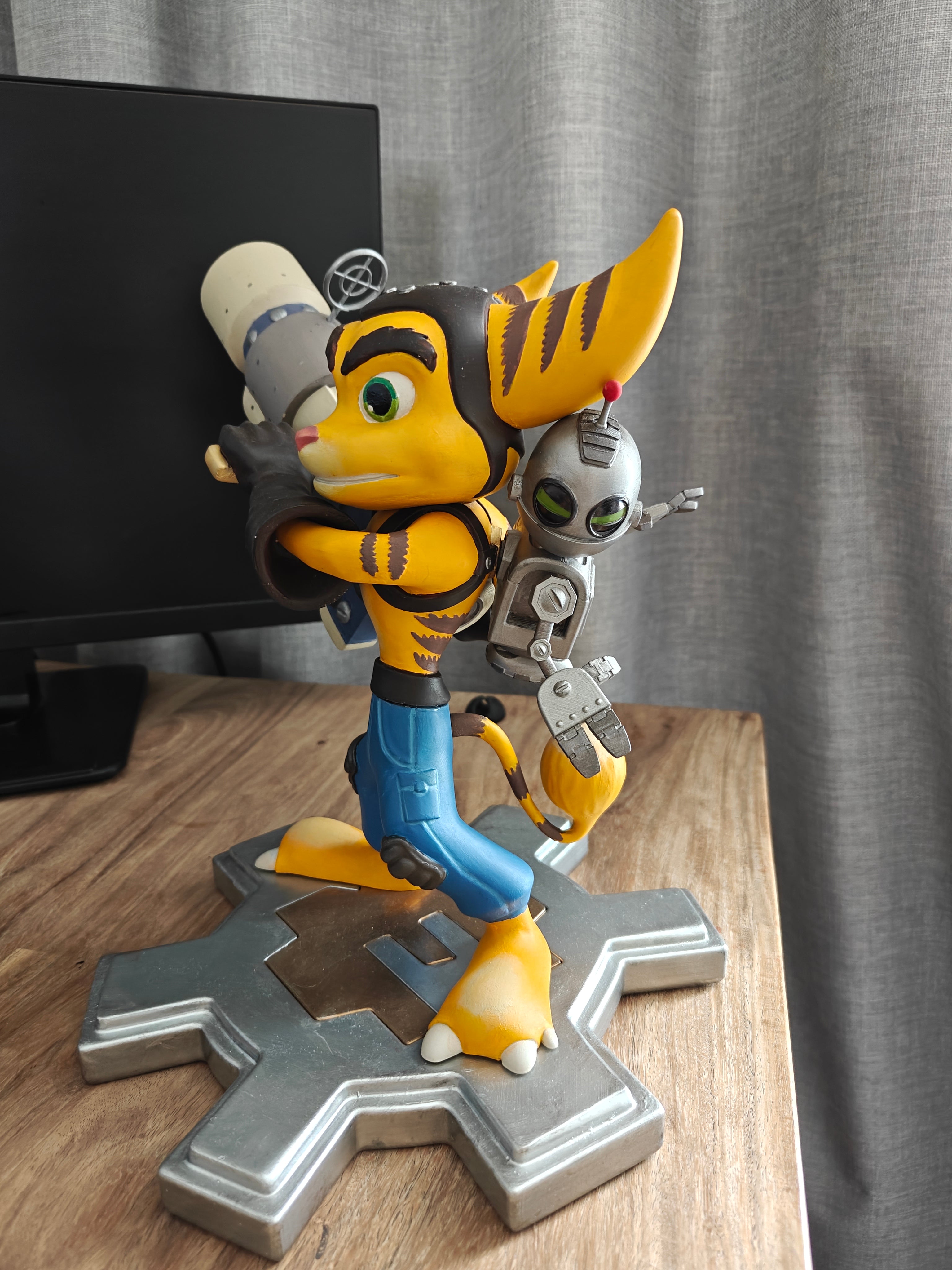 Ratchet and Clank Collectors statue (remade)