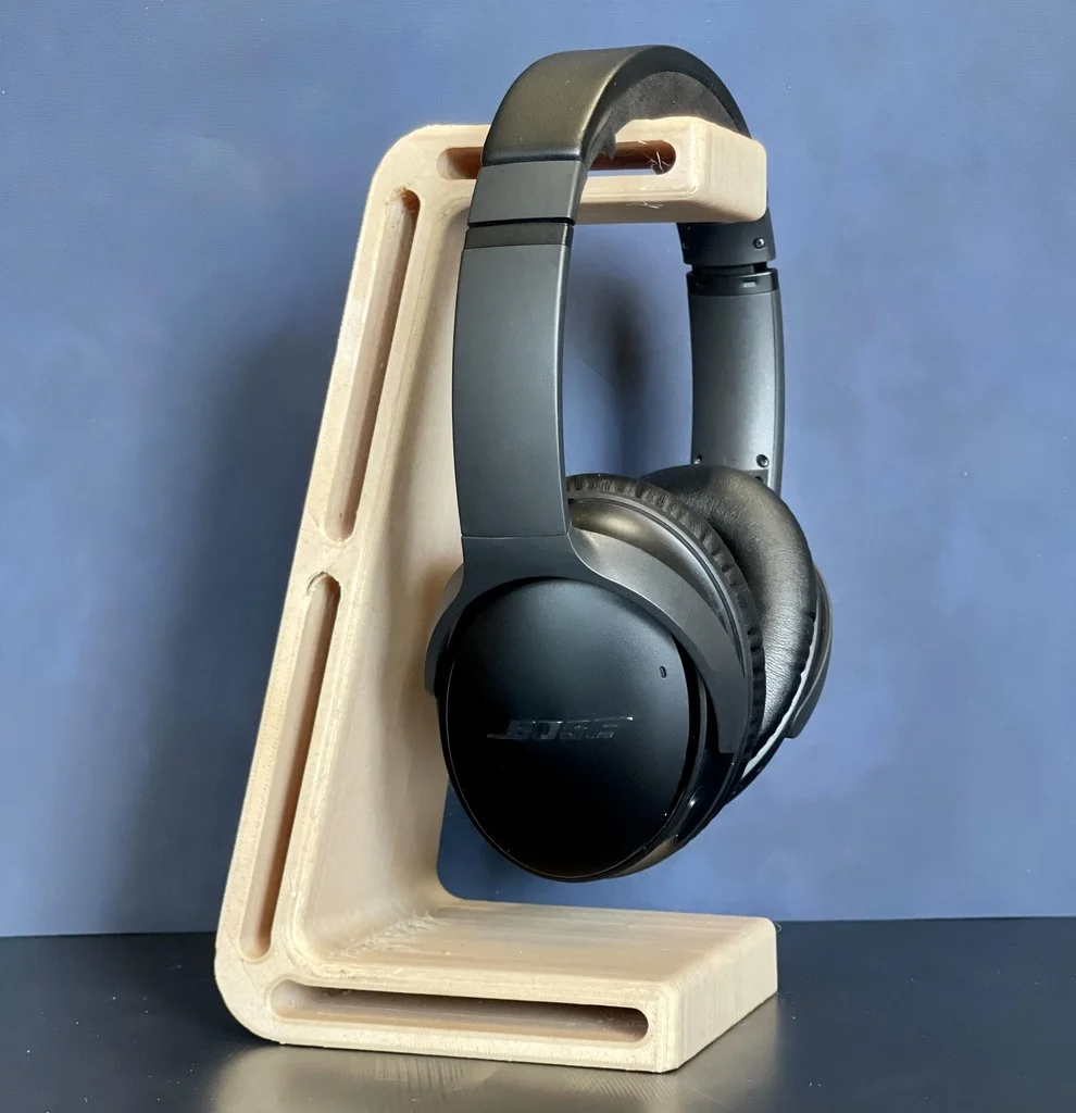 Modern Headphone Stand -- No Supports