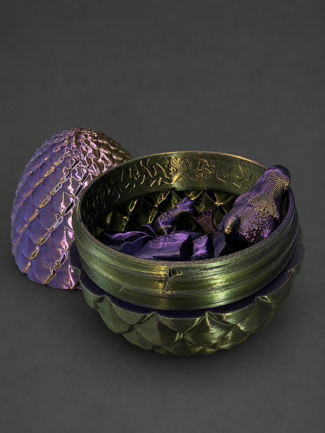 Articulated Dragon + Egg - Two Sizes