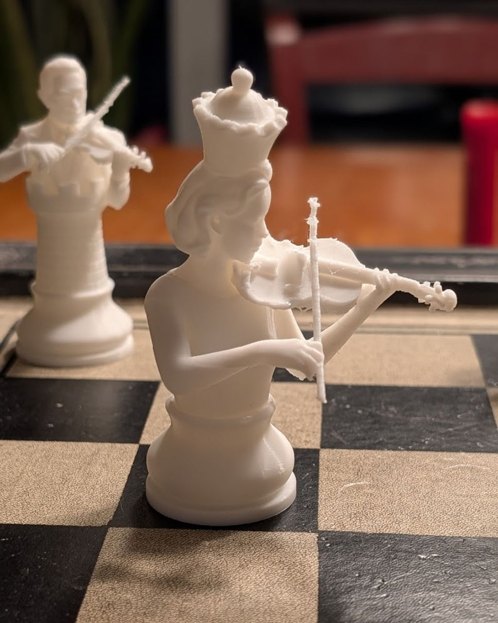 Violinist Chess Set