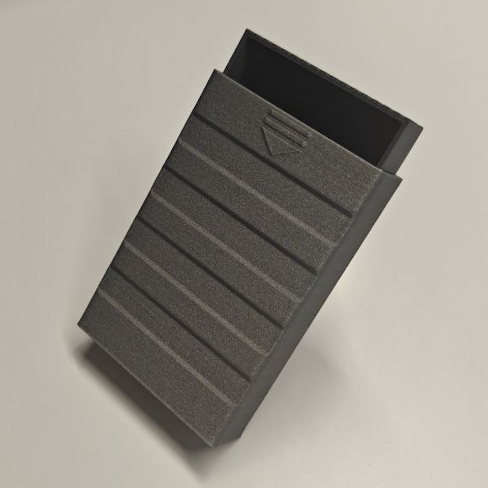 Mechanical Push Latch Box, two parts only