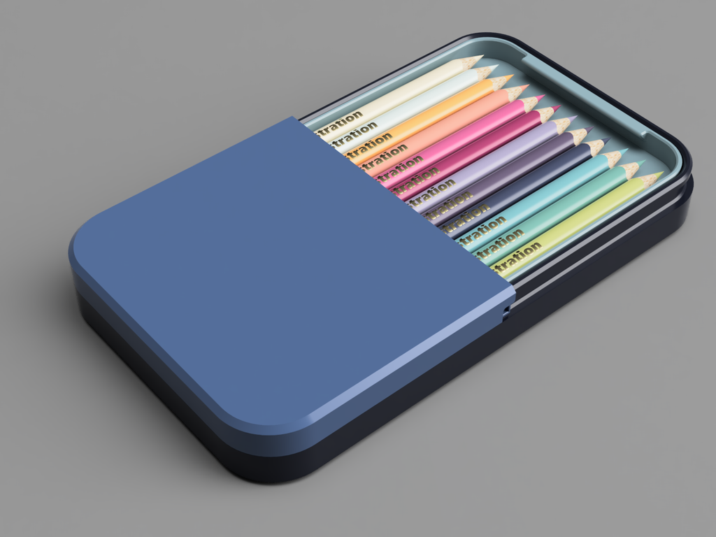 Box for Crayons and Pencils