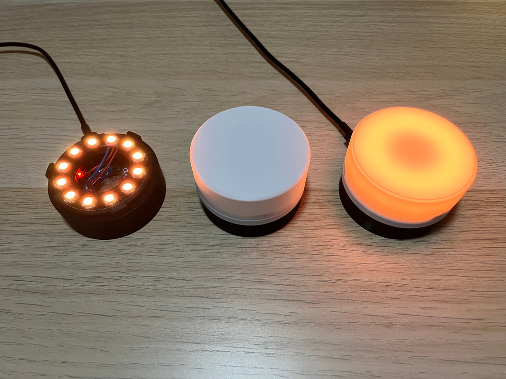 LED Ambient Lamp (WLED / ESP32 D1 Mini USB-C)