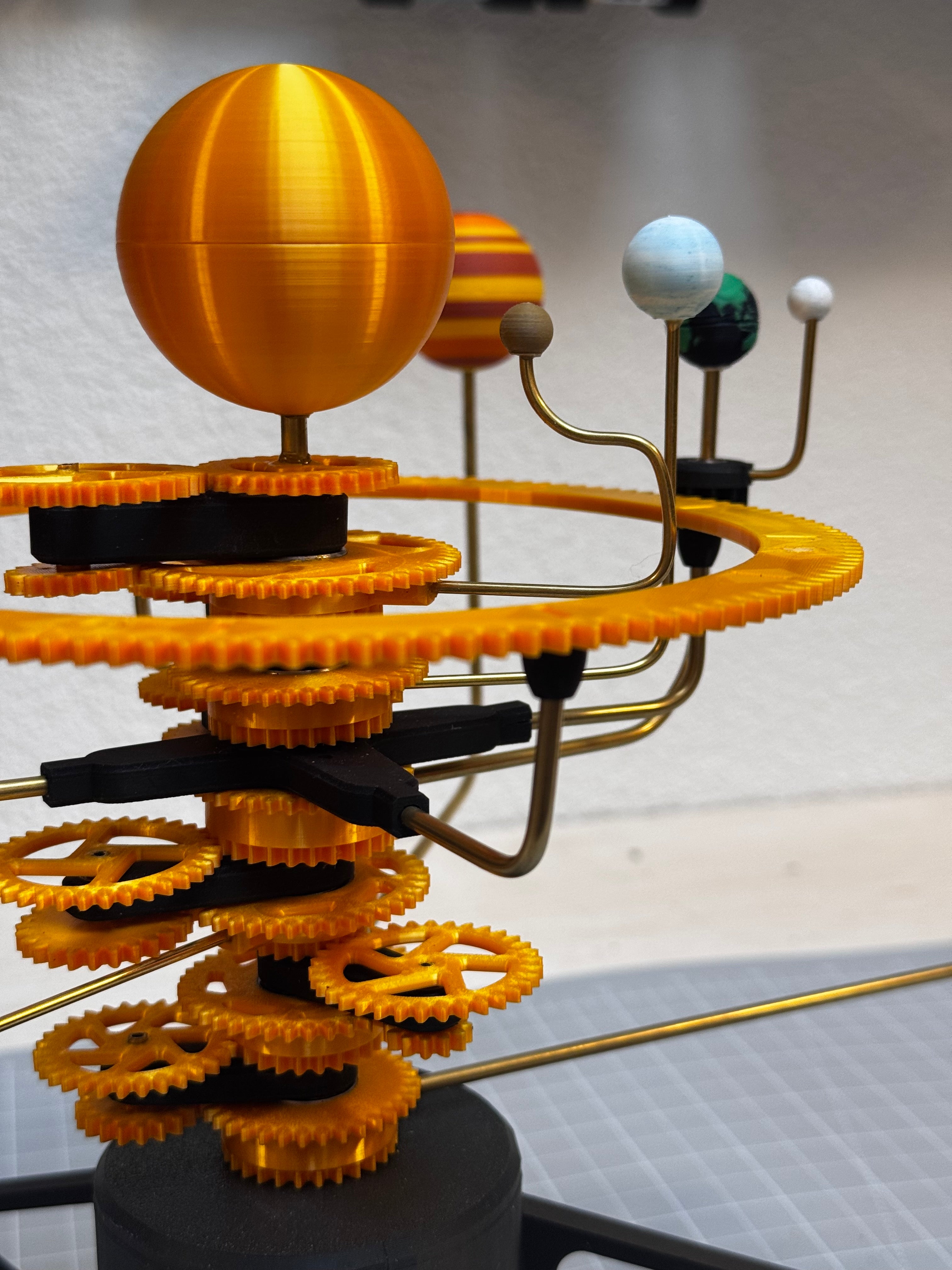 Solar System Model - Orrery (99.9% accuracy)