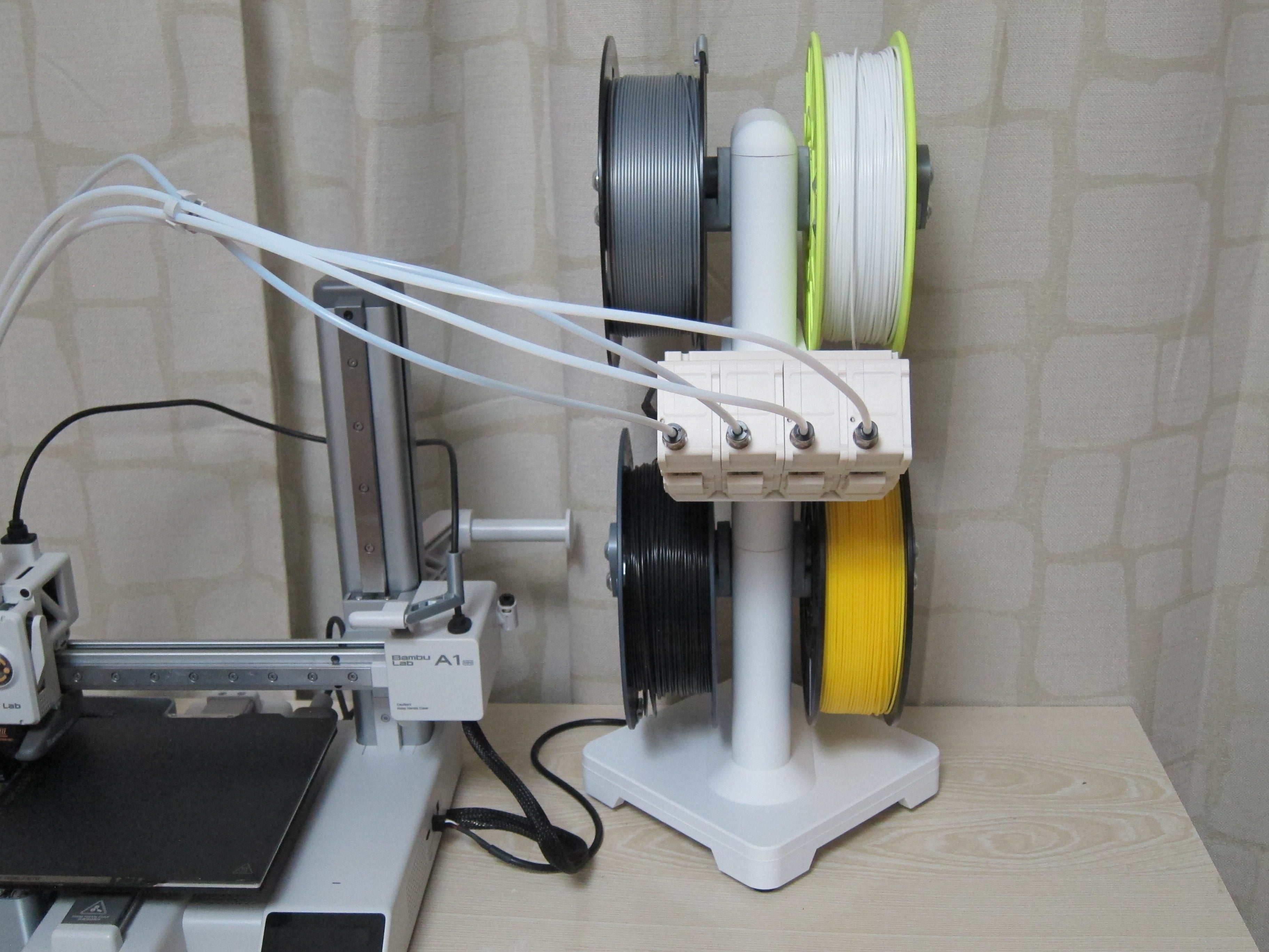 Multi spooler with bearings and bmcu holder
