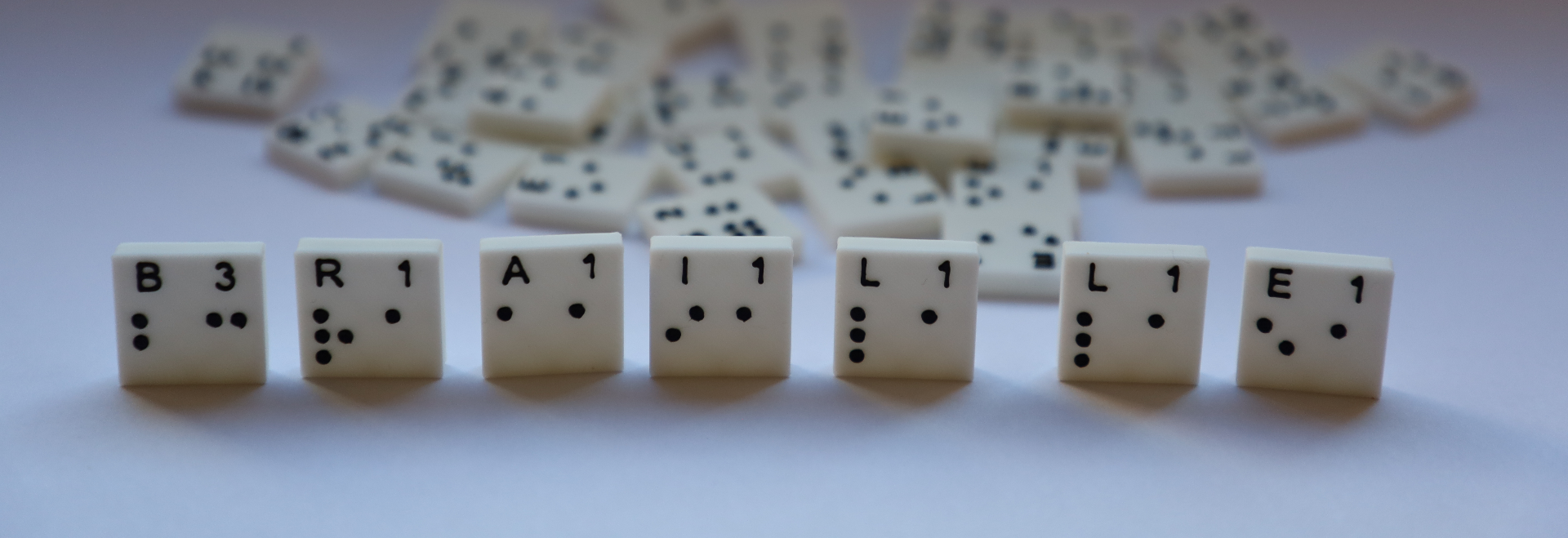Braille Scrabble Tile