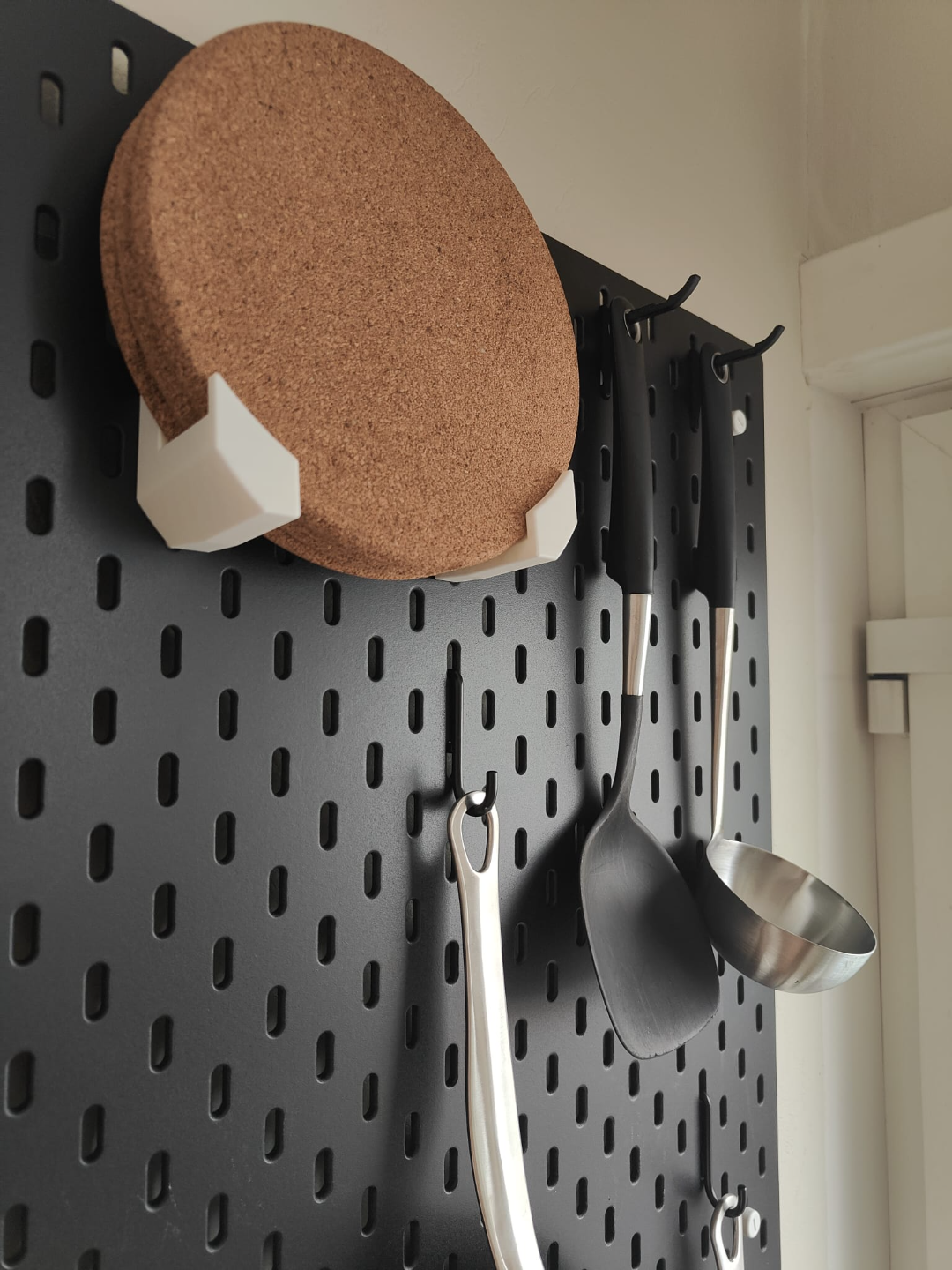 Ikea Skadis Heat pot stand holder