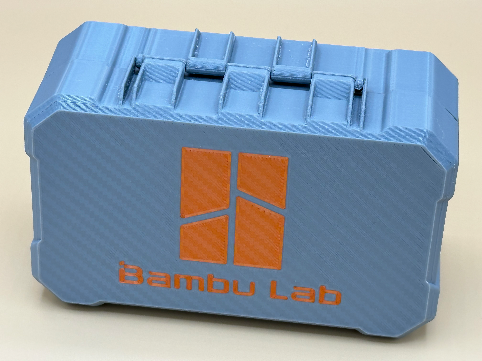 "Print-in-Place" Bambu Lab Box with Lid: Simple, Versatile, and Assembly-Free