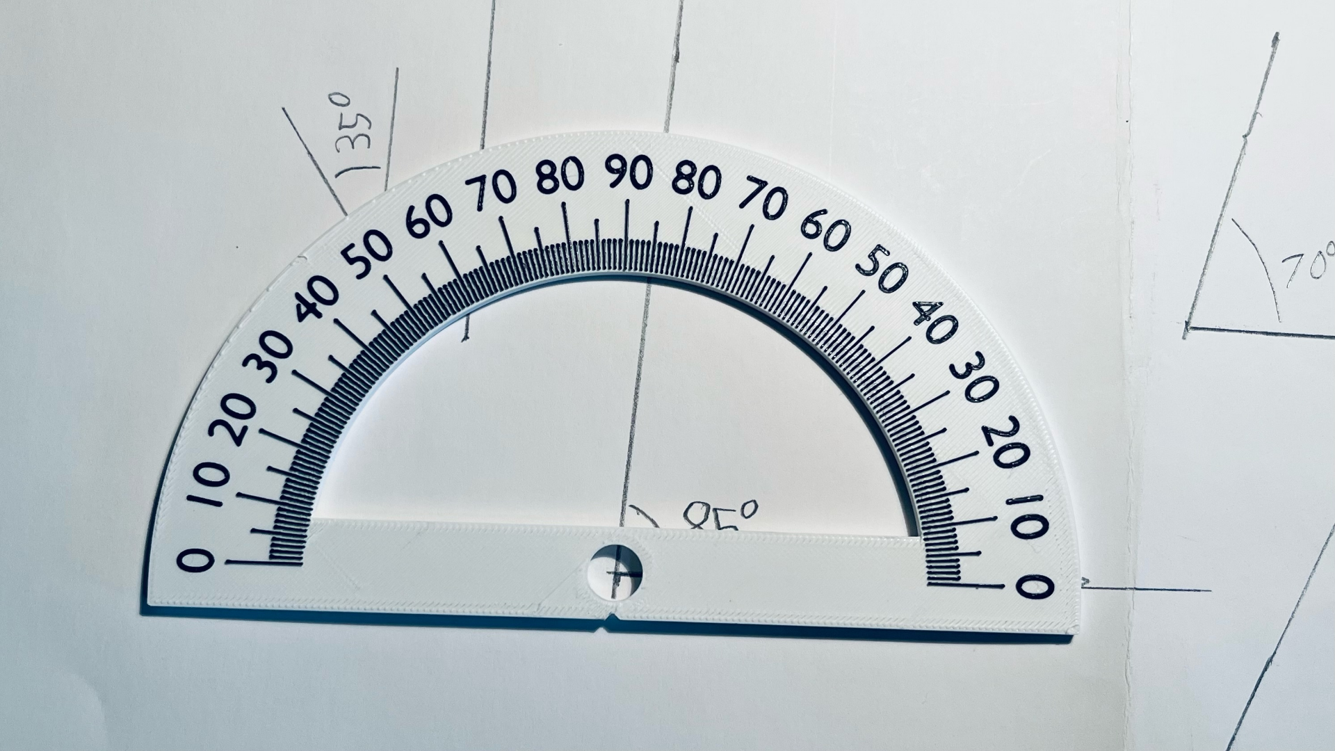 Protractor set