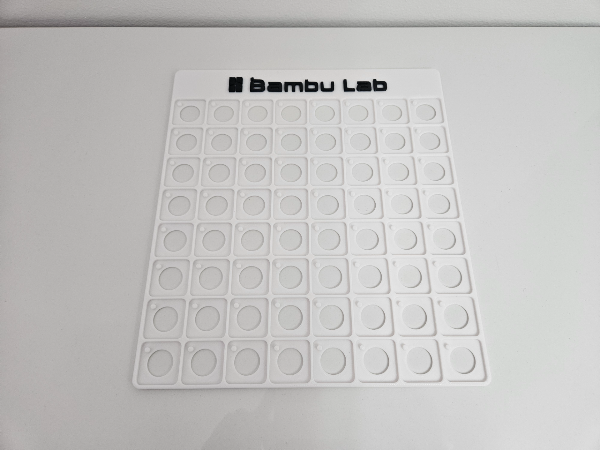 8x8 Bambu Swatch Display